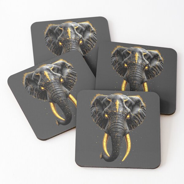 Item preview, Carbon Royalty: The Golden African Elephant designed and sold by Shift-Bloom.