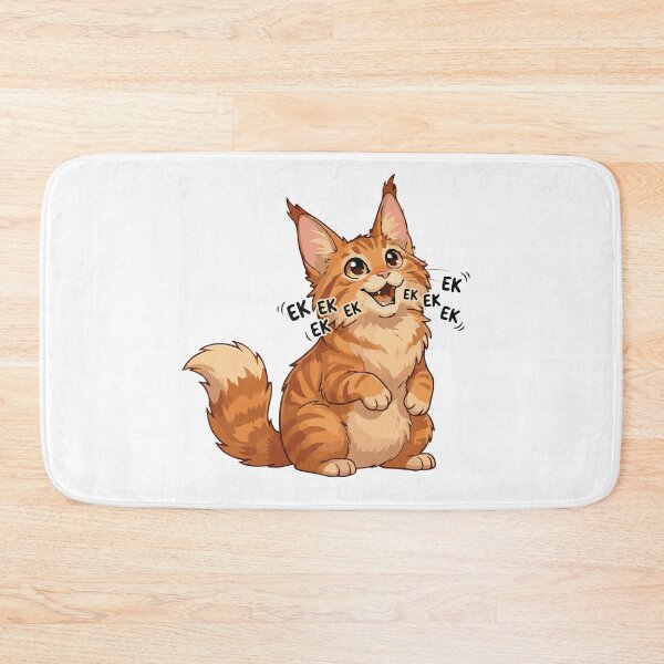 Item preview, Ek Ek Ek Bird Translator Maine Coon Cat designed and sold by Petzzz.