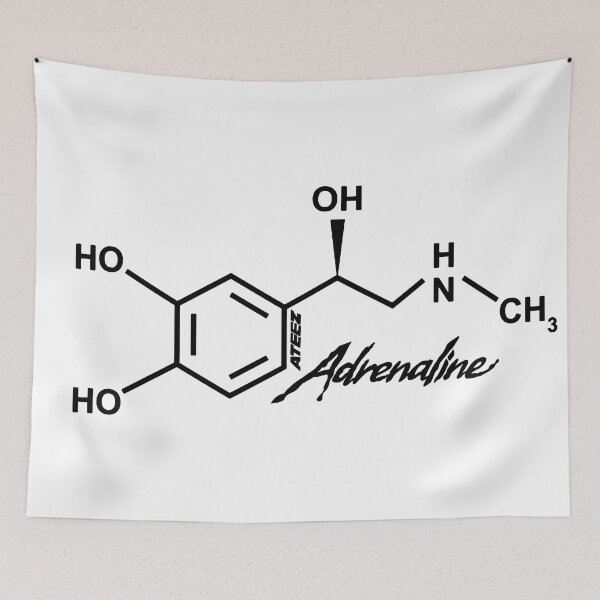 Item preview, Adrenaline - Ateez designed and sold by TheHermitCrab.