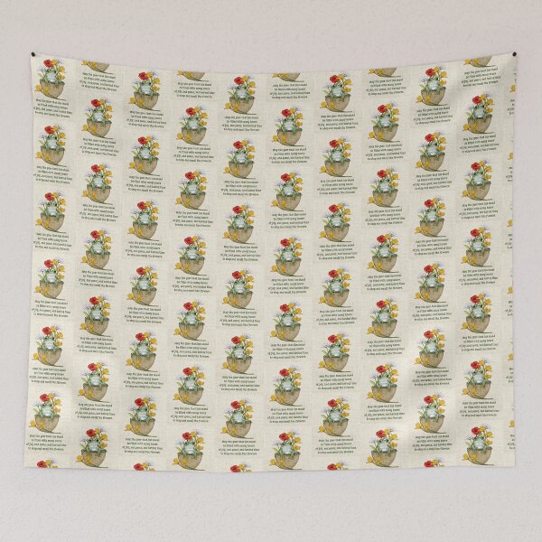 Item preview, Happy Birthday, Time to Smell the FLOWERS, Cute Frog, Toad and Flowers designed and sold by JoyfulWhimsy.
