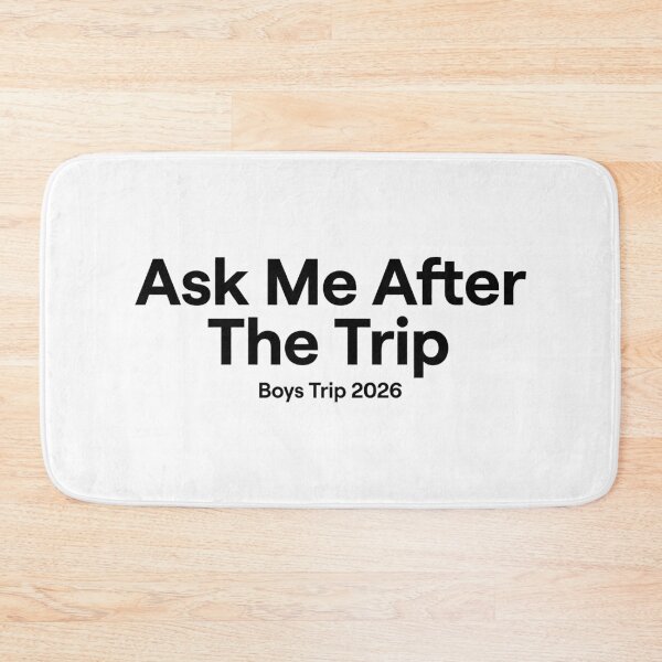 Item preview, Sarcastic Travel Holiday Quote Ask Me After The Trip designed and sold by SplashTastic.