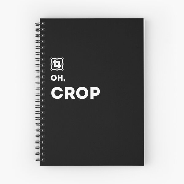 Item preview, Oh Crop Funny Photography and Graphic Design Pun designed and sold by Blvckplatinum.