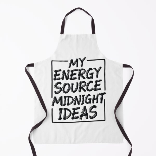 Item preview, My Energy Source Midnight Ideas - Night Owl Creative Typography designed and sold by LockjowArt.