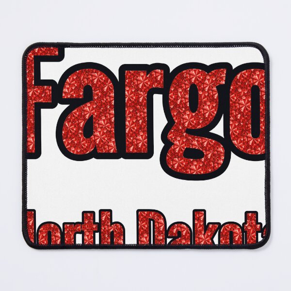 Item preview, Fargo North Dakota City Name With Red Rhinestone designed and sold by TheIconSmith.