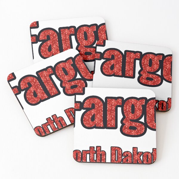 Item preview, Fargo North Dakota City Name With Red Rhinestone designed and sold by TheIconSmith.