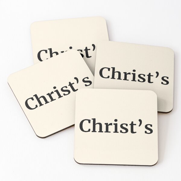 Item preview, Christ's Christian Faith Typography designed and sold by FaithStatement.