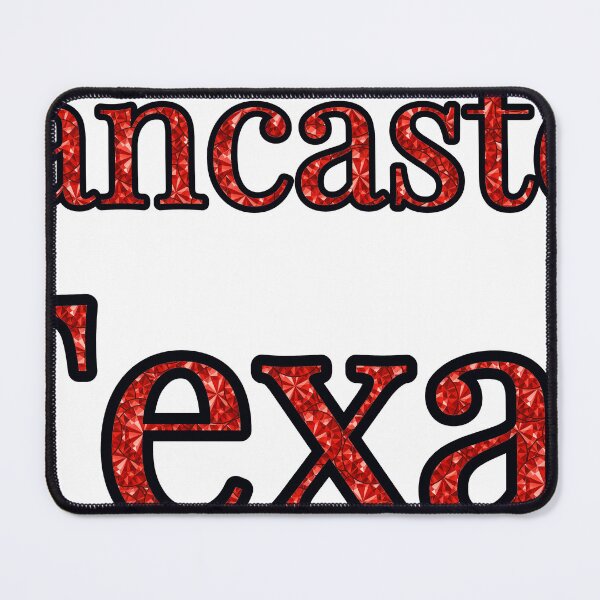 Item preview, Lancaster Texas City Name With Red Rhinestone designed and sold by TheIconSmith.