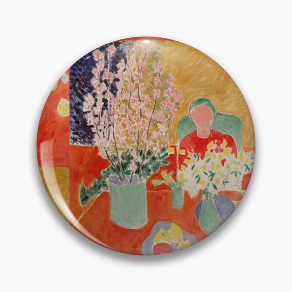 Item preview, Plum Blossoms by Henri Matisse: Fauvist Interior Fine Art Print designed and sold by artofuniverse.