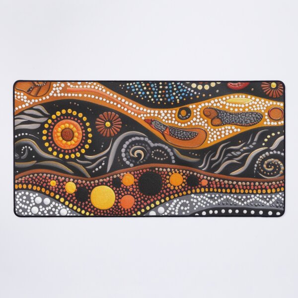 Item preview, Aboriginal Inspired Art - Underground Pattern designed and sold by GrinGalore.