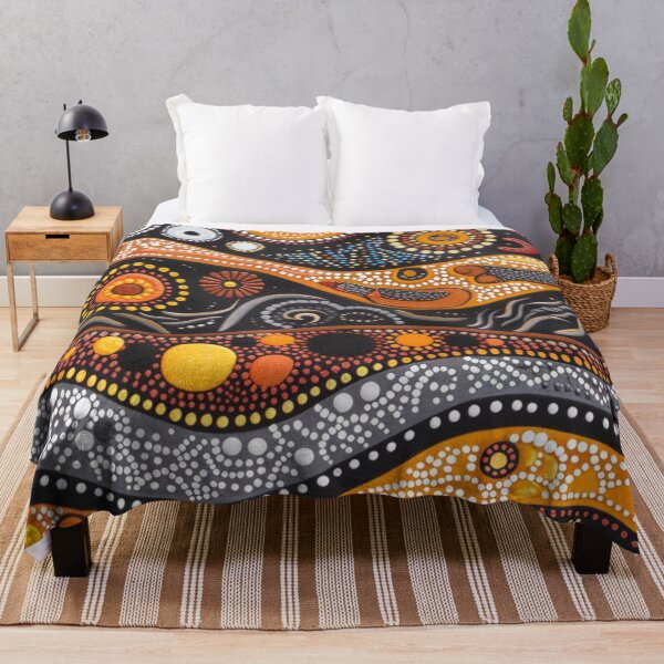 Item preview, Aboriginal Inspired Art - Underground Pattern designed and sold by GrinGalore.