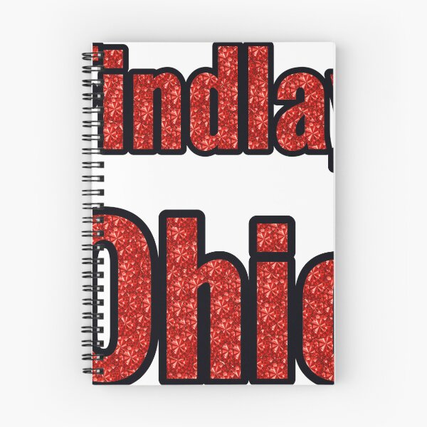 Item preview, Findlay Ohio City Name With Red Rhinestone designed and sold by TheIconSmith.