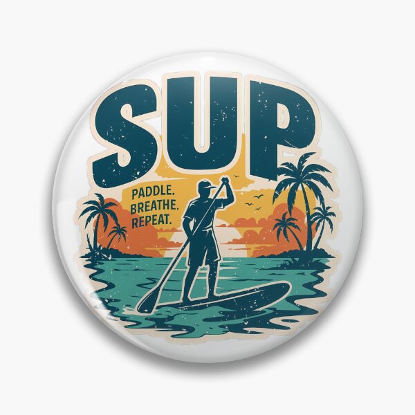 Item preview, SUP - Paddle, Breathe, Repeat designed and sold by bocka.