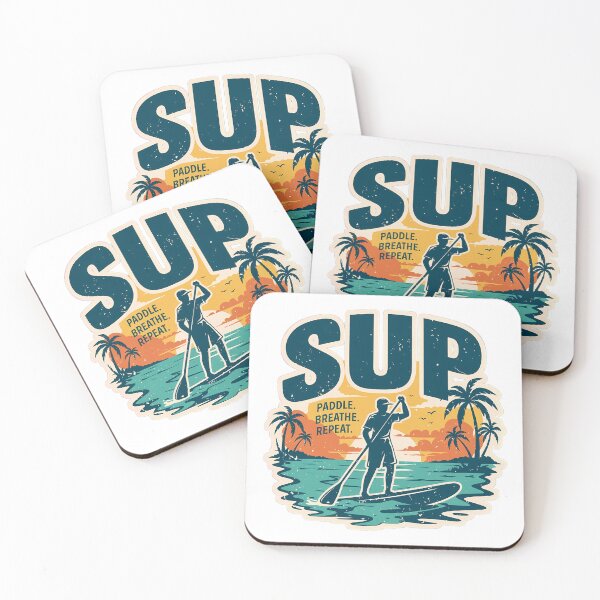 Item preview, SUP - Paddle, Breathe, Repeat designed and sold by bocka.