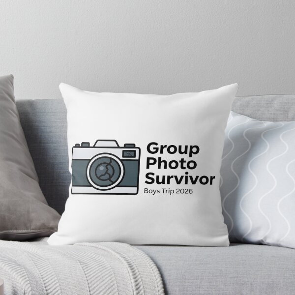 Item preview, Guys Trip Travel Humor Group Photo Survivor designed and sold by SplashTastic.
