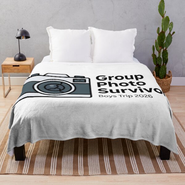 Item preview, Guys Trip Travel Humor Group Photo Survivor designed and sold by SplashTastic.