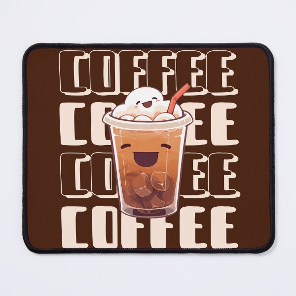 Item preview, Iced coffee with a kawaii kick designed and sold by Anavak.