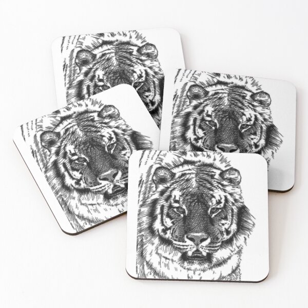 Item preview, Tiger drawing designed and sold by NoxLand.