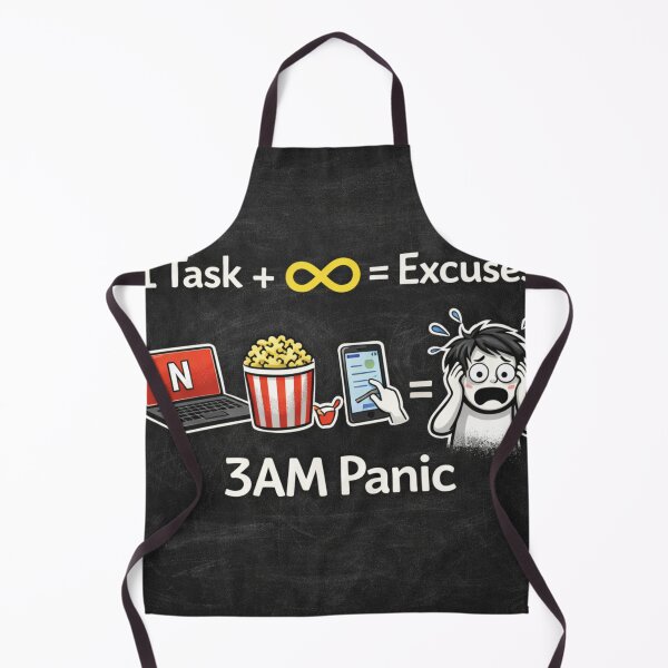 Item preview, Procrastination Equation designed and sold by Artist Bishhnu Banerji.