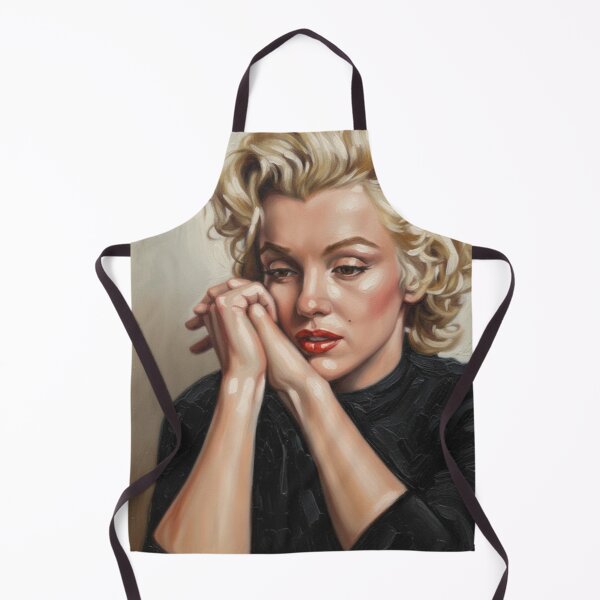 Item preview, Quiet Reflection: Marilyn Monroe Pensive Portrait Art designed and sold by Art's Diner.