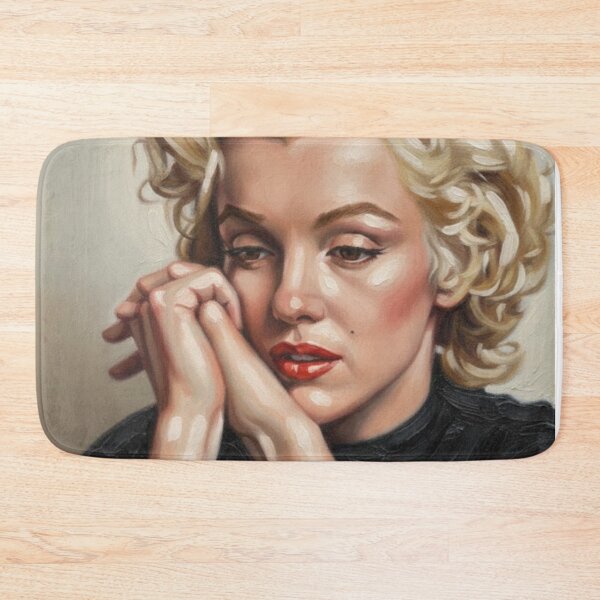 Item preview, Quiet Reflection: Marilyn Monroe Pensive Portrait Art designed and sold by Art's Diner.