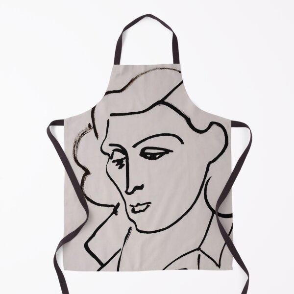 Item preview, Portrait De Lydia by Henri Matisse: Minimalist Line Art Portrait Poster designed and sold by artofuniverse.