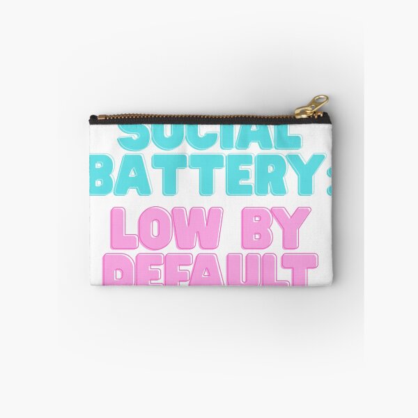 Item preview, Social battery: low by default designed and sold by burritosupreme.