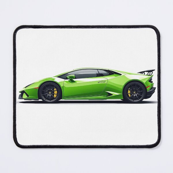 Item preview, Italian V10 Fury - Minimalist Exotic Supercar Deskmat designed and sold by Paddock Palette.