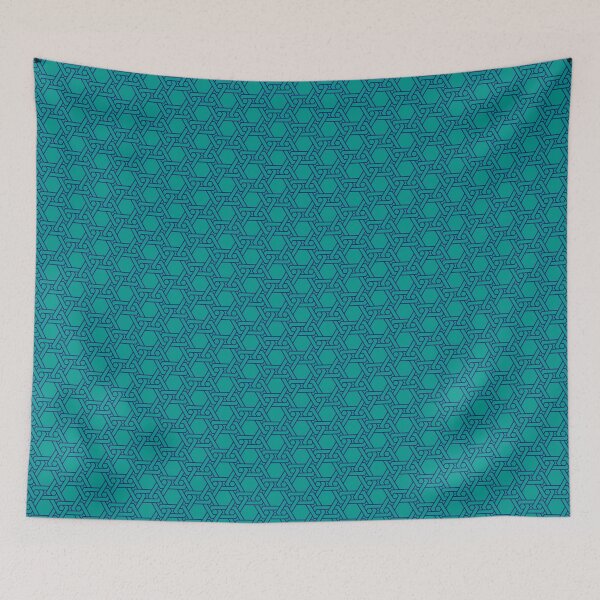 Item preview, Green Beekeeper Polygon - Geometric Abstract Pattern   - Gifts For Husband designed and sold by RoyalStarsPatts.