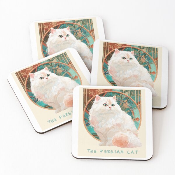 Item preview, The Persian Cat – Vintage Elegance designed and sold by ForeverPrintsOK.