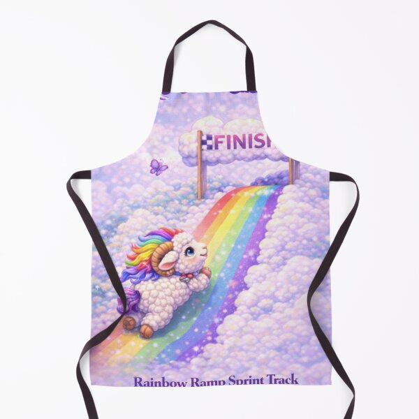Item preview, Rainbow Ramp Sprint Track - Finish Line in the Clouds (My Little Sheep) designed and sold by Thpoar.