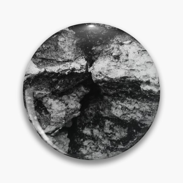 Item preview, Rugged Rock Texture in Monochrome Showing Rough Geological Erosion and Natural Form designed and sold by Nmallia.