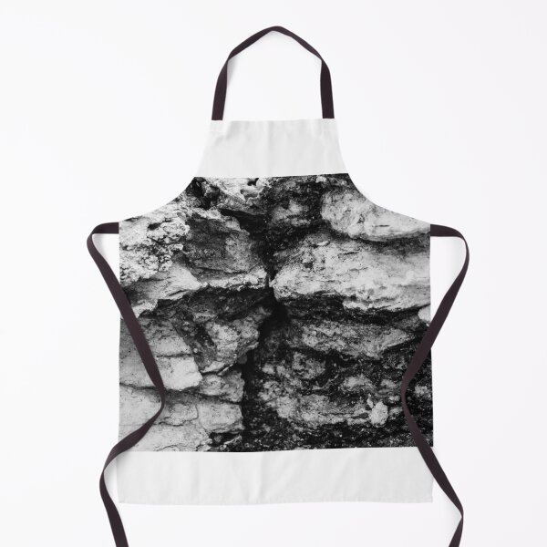 Item preview, Rugged Rock Texture in Monochrome Showing Rough Geological Erosion and Natural Form designed and sold by Nmallia.
