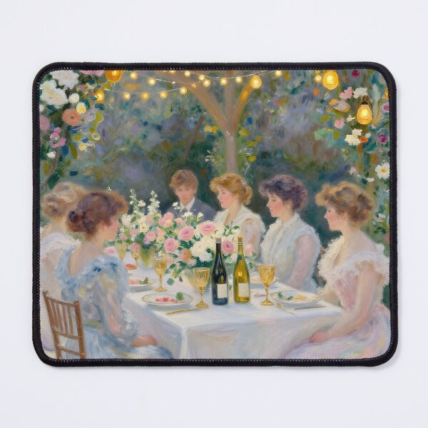 Item preview, A dreamy impressionist painting of a ladies' soiree designed and sold by Ponted.