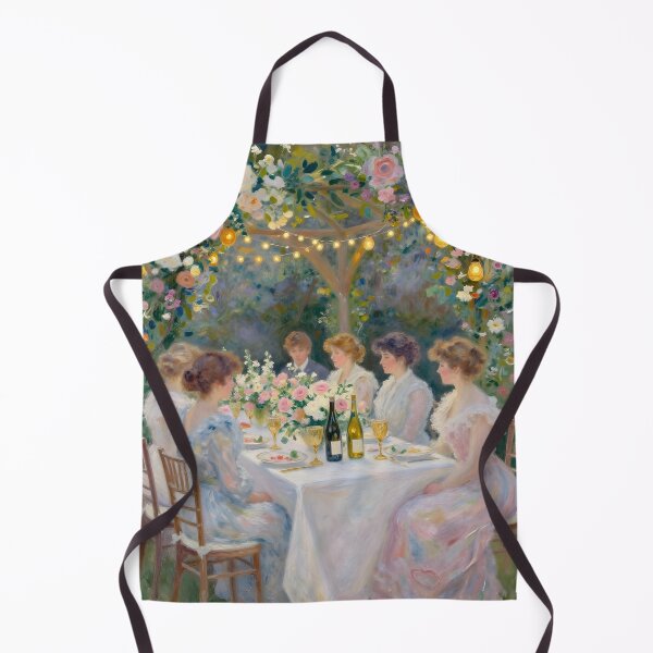Item preview, A dreamy impressionist painting of a ladies' soiree designed and sold by Ponted.
