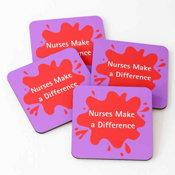 Item preview, Nurses Make a Difference Appreciation Quote designed and sold by Red BloB.