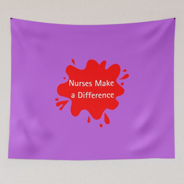 Item preview, Nurses Make a Difference Appreciation Quote designed and sold by Red BloB.