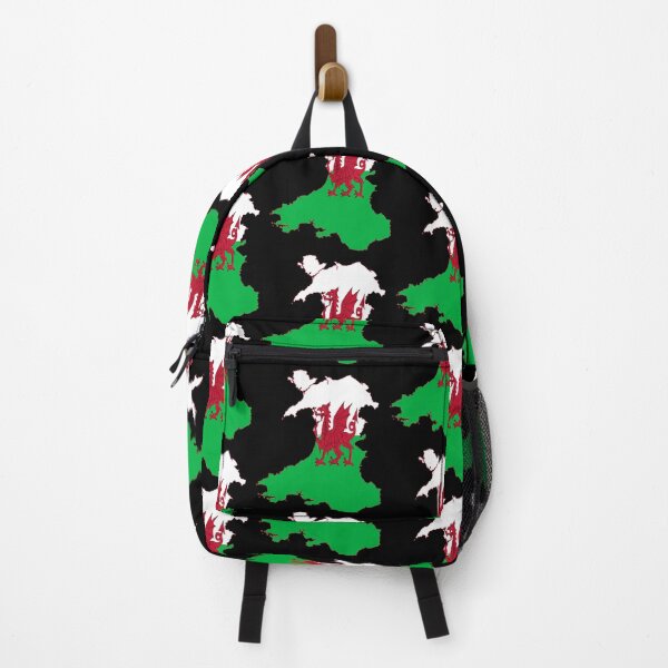 Item preview, Wales Overlaid By A Vivid Red Welsh Dragon designed and sold by taiche.