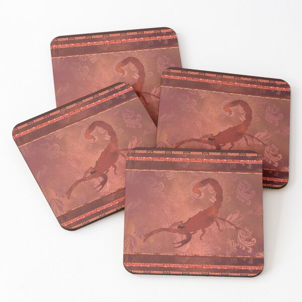 Item preview, Red Scorpion – Strength & Transformation designed and sold by Herami.