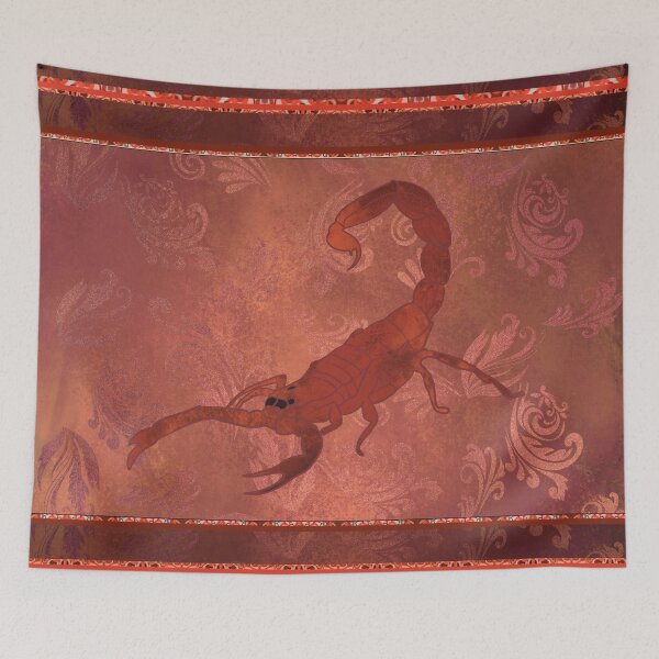 Item preview, Red Scorpion – Strength & Transformation designed and sold by Herami.