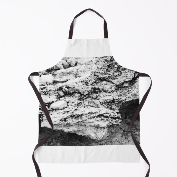 Item preview, Rugged Rock Texture in Monochrome Showing Rough Geological Erosion and Natural Form designed and sold by Nmallia.