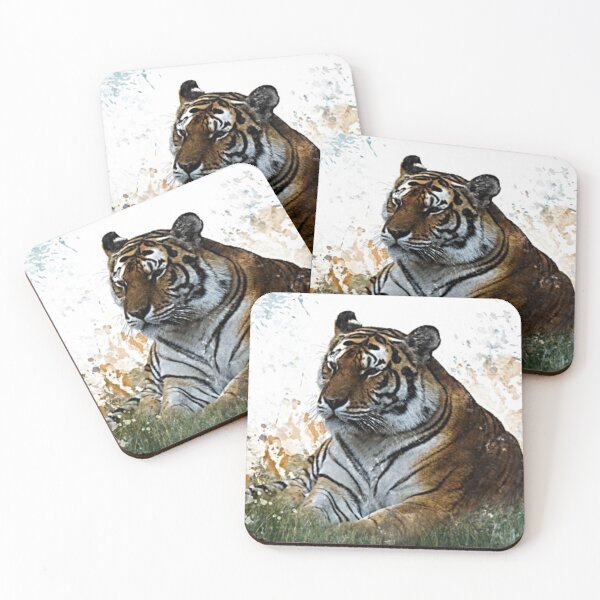 Item preview, Illustration of a Tiger designed and sold by NoxLand.