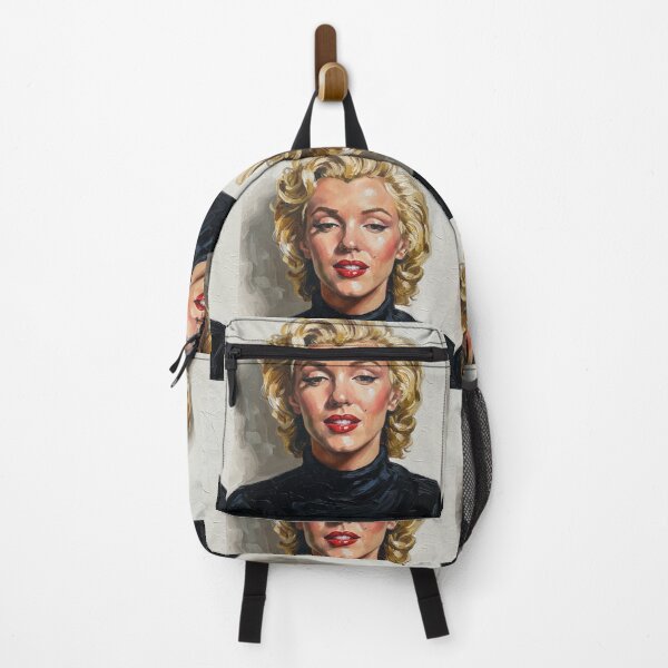 Item preview, Hollywood Glow: Marilyn Monroe Radiant Crimson Portrait designed and sold by Art's Diner.