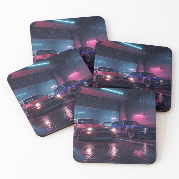 Item preview, Neon Garage Nights - JDM vs Muscle Heritage  designed and sold by Paddock Palette.