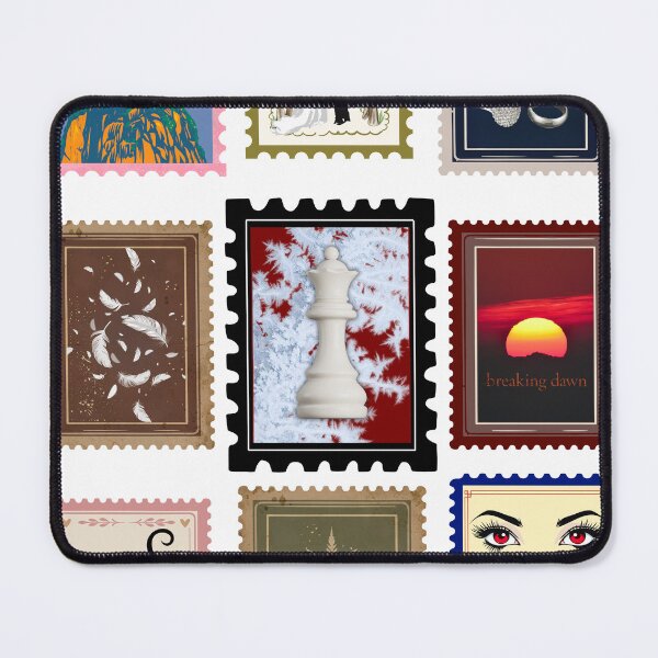 Item preview, Twilight Saga Inspired Stamp Collection – Breaking Dawn Fantasy Romance Art Print designed and sold by inallusha.