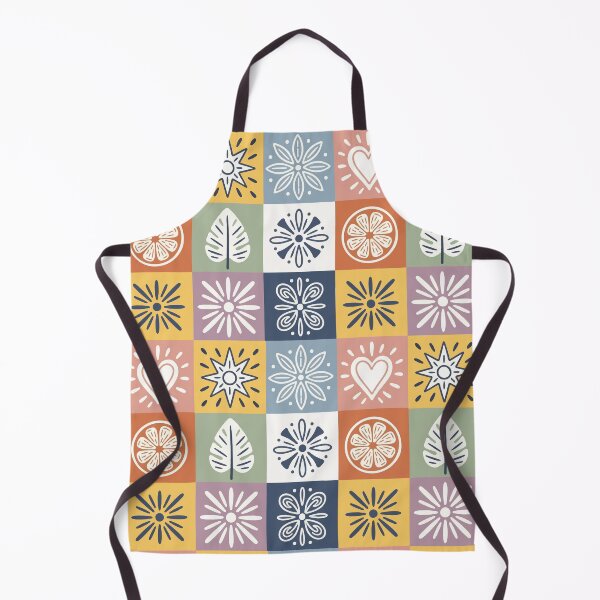 Item preview, Modern Pastel Boho Scandinavian Floral Patchwork Quilt Seamless Pattern Folk Art Style designed and sold by FRH Design ⭐⭐⭐⭐⭐.