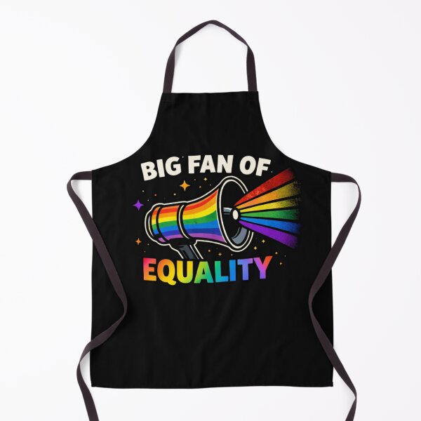 Item preview, Big Fan of Equality – Retro Streetwear Rainbow Graphic designed and sold by Mosogoloso.