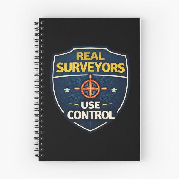 Item preview, Real Surveyors Use Control Professional Survey Badge designed and sold by Virelo.