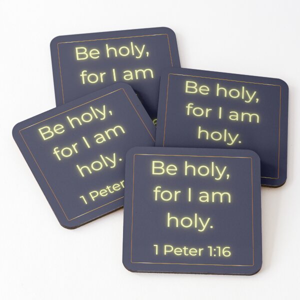 Item preview, Be Holy 1 Peter 1:16 designed and sold by Holy-Scripture.