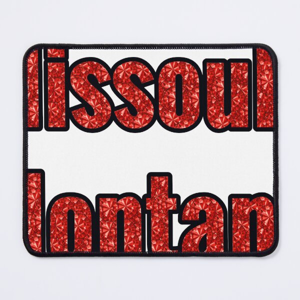 Item preview, Missoula Montana City Name With Red Rhinestone designed and sold by TheIconSmith.