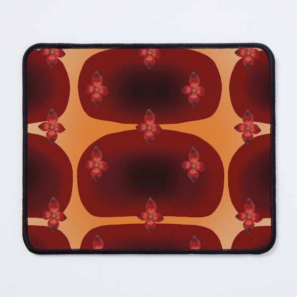 Item preview, Red floral pattern designed and sold by Melissagrnn.